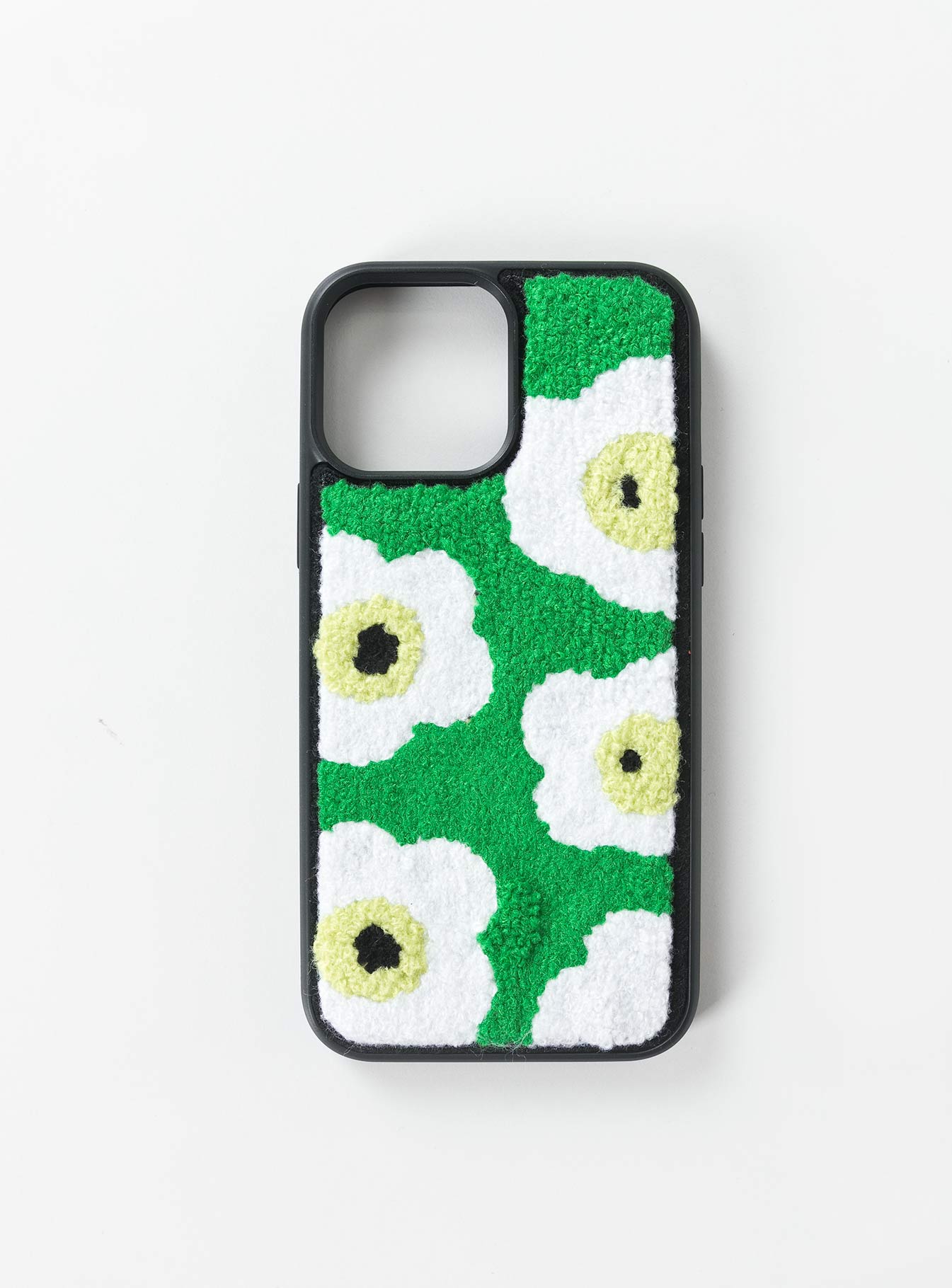 Azul Flower Textured iPhone Case Green Multi - Image 2