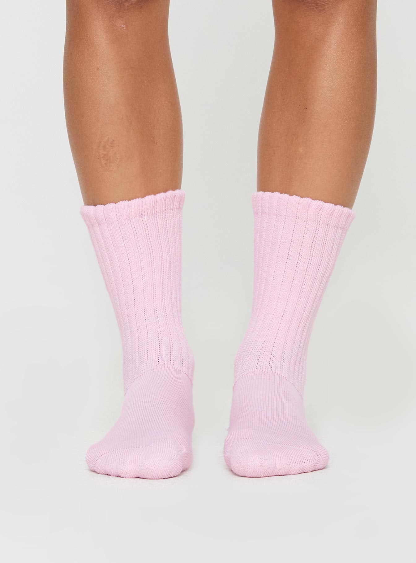 Clydes Slouch Socks Pink - Image 2