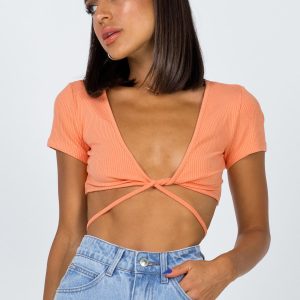 Mazie Top Orange