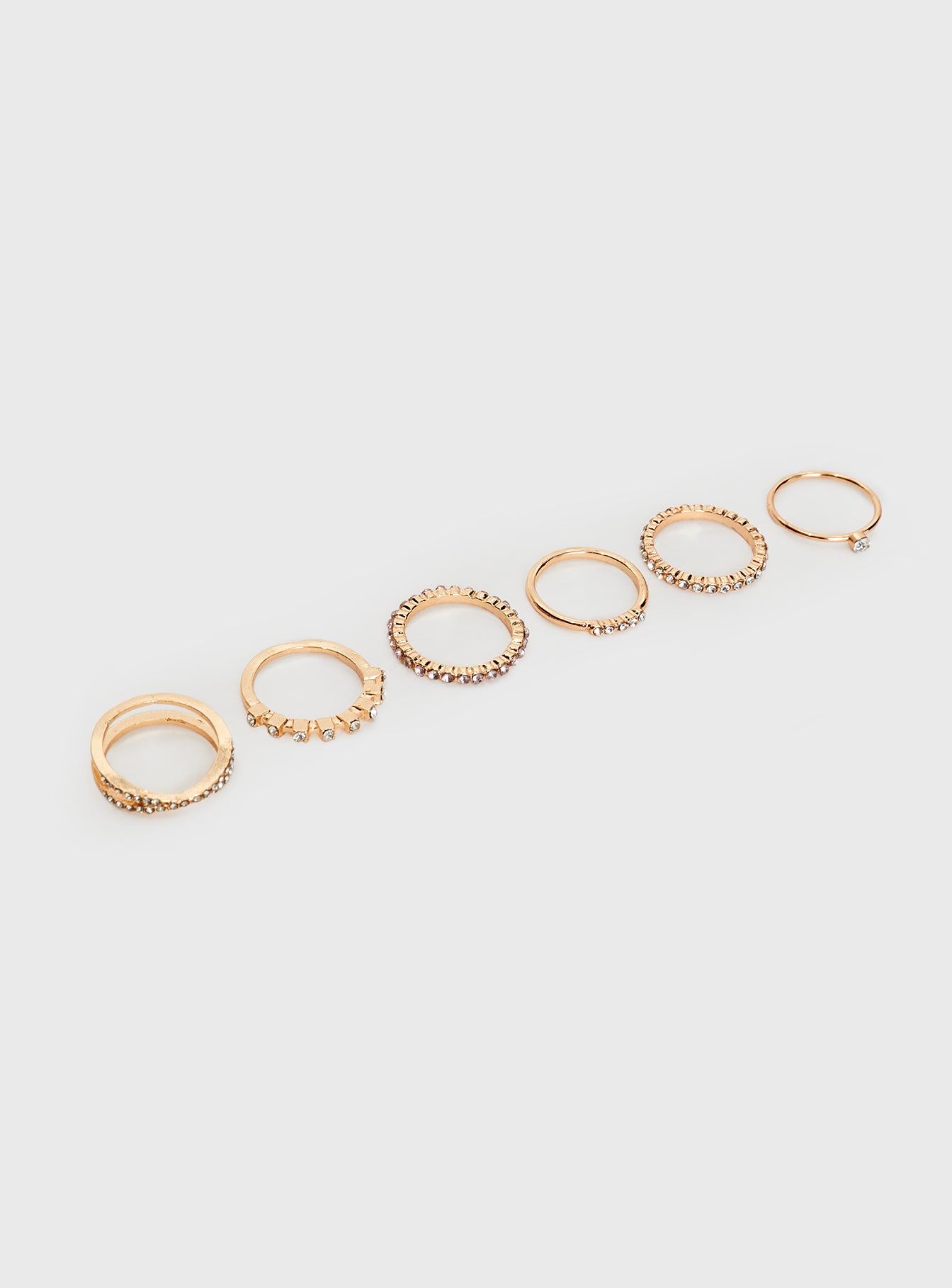 Midnight Sparkle Ring Pack Gold - Image 2