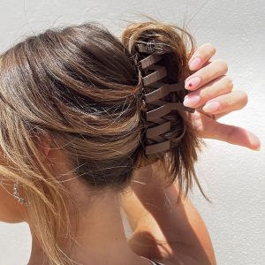 Cinna Hair Clip Chocolate