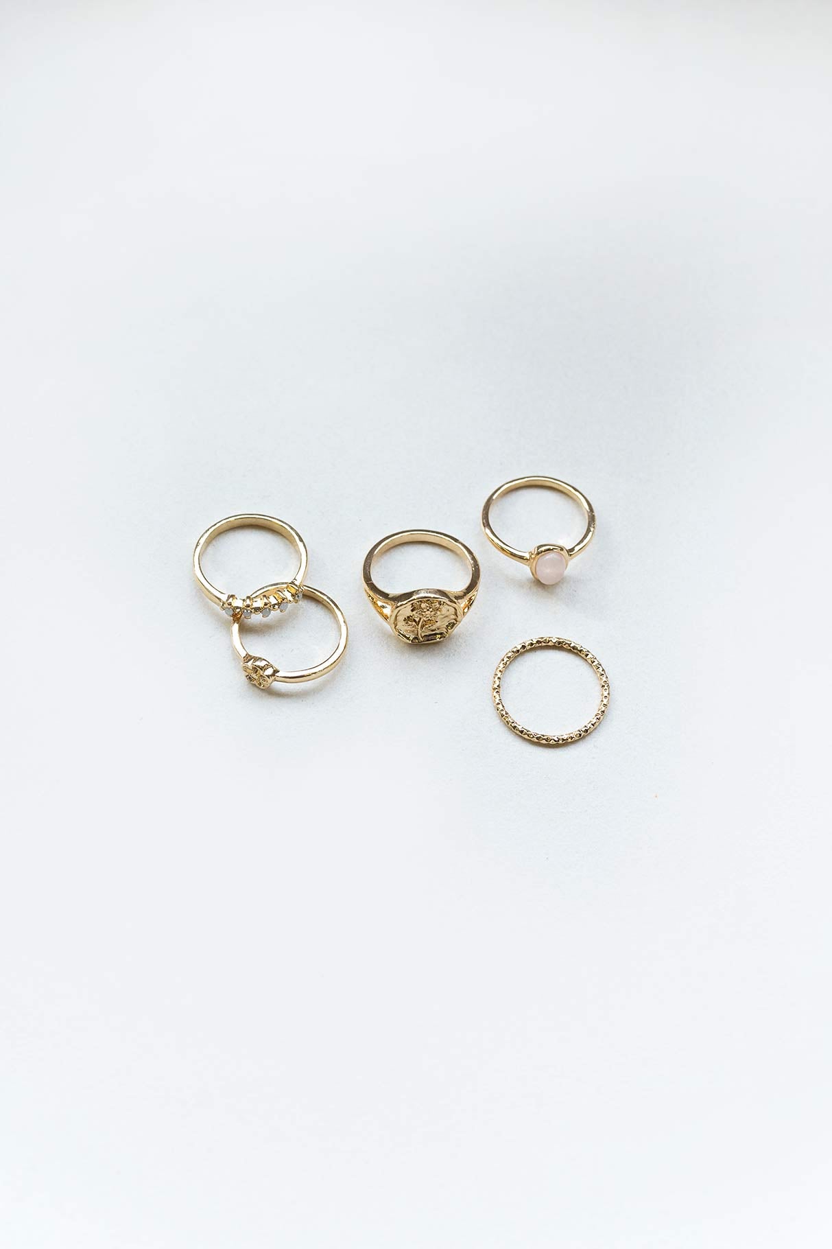 Sonia Ring Pack Gold - Image 2