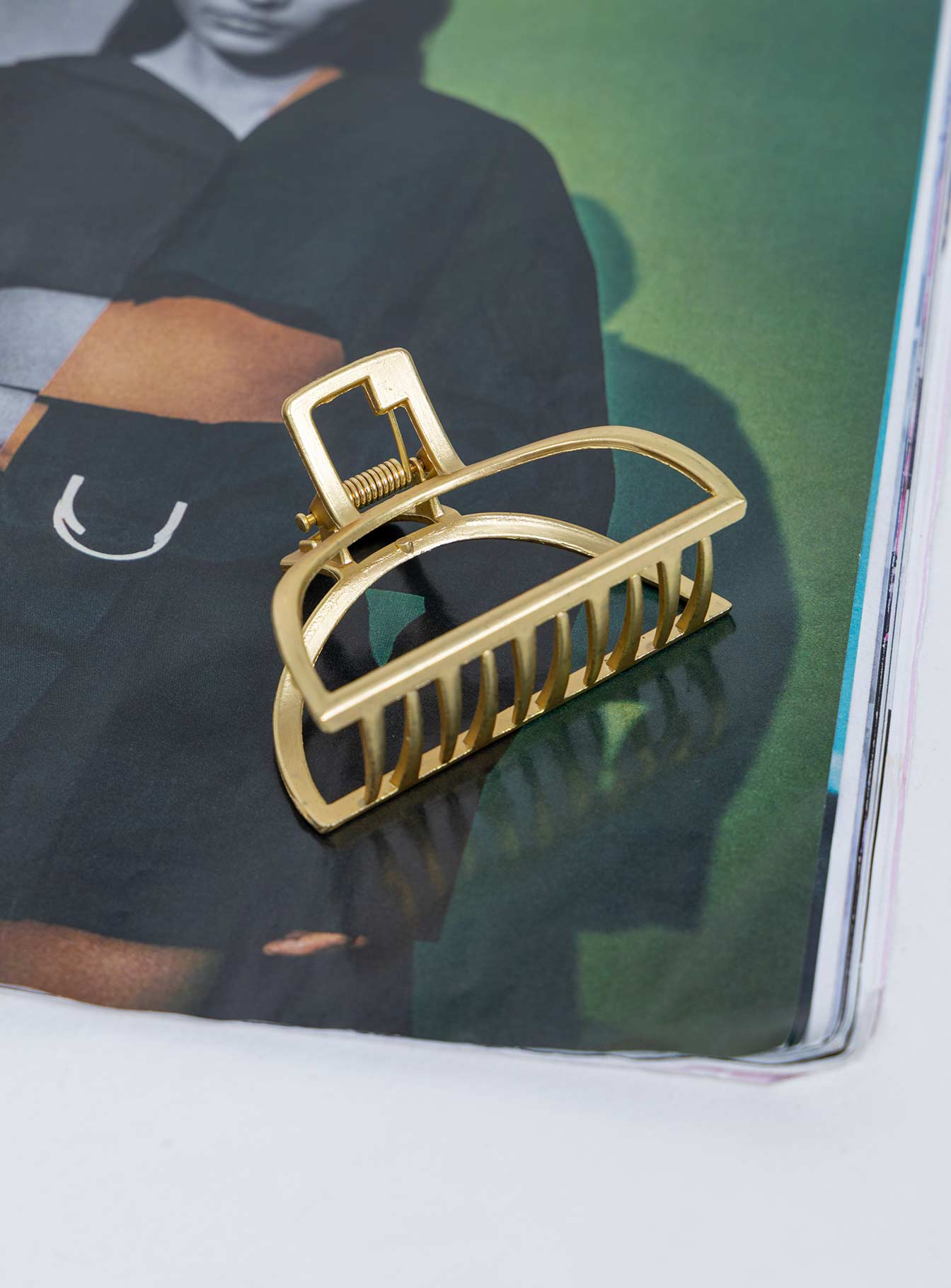 Howley Hair Clip Gold - Image 2