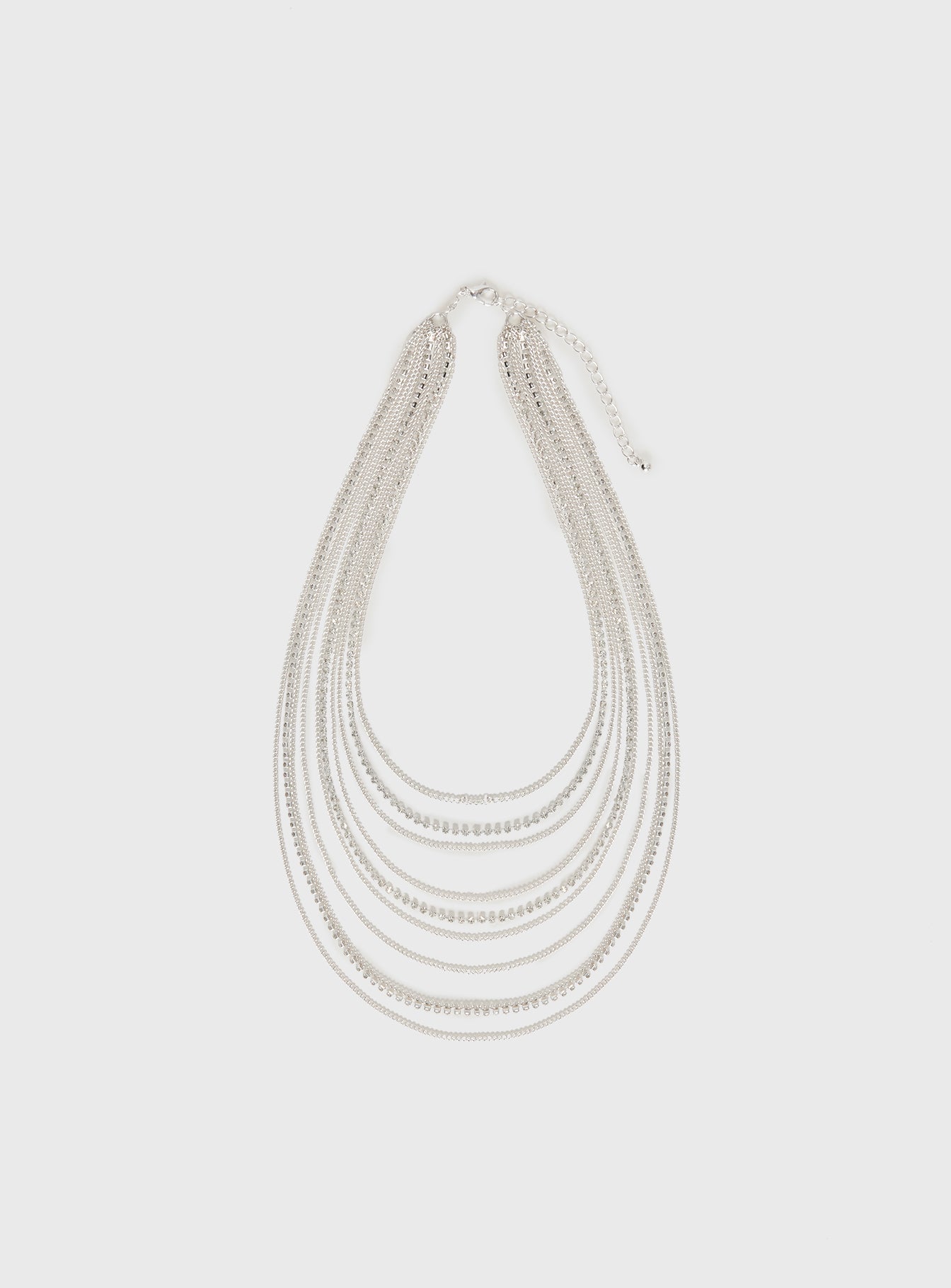 Jamari Layered Necklace Silver - Image 2