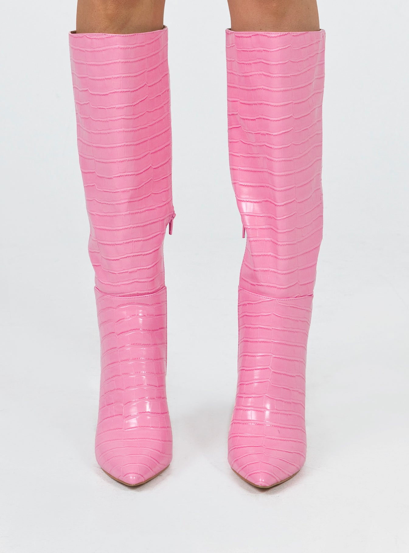 Icon Boot Pink Croc - Image 2