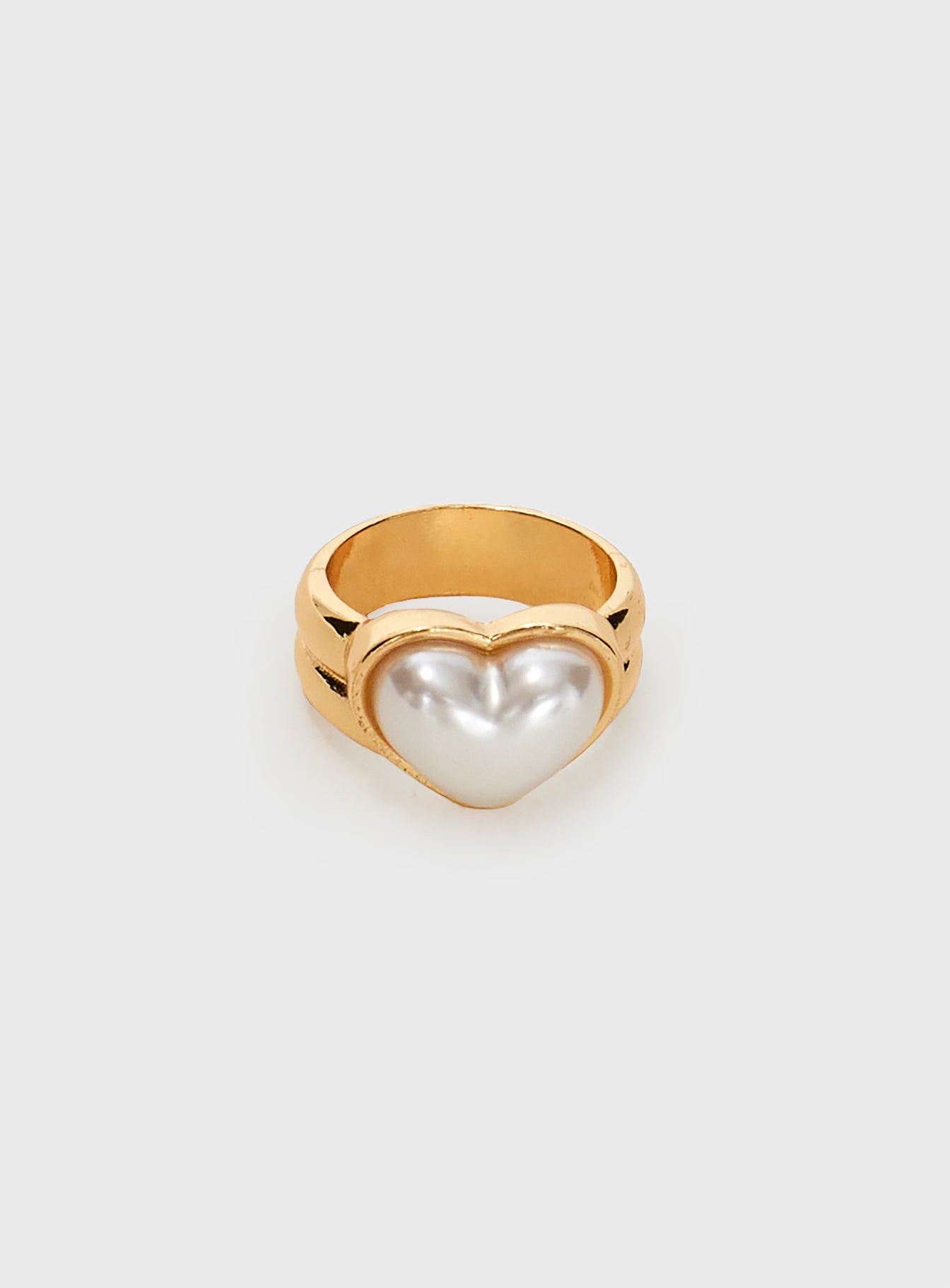 Adria Pearl Ring Gold - Image 2