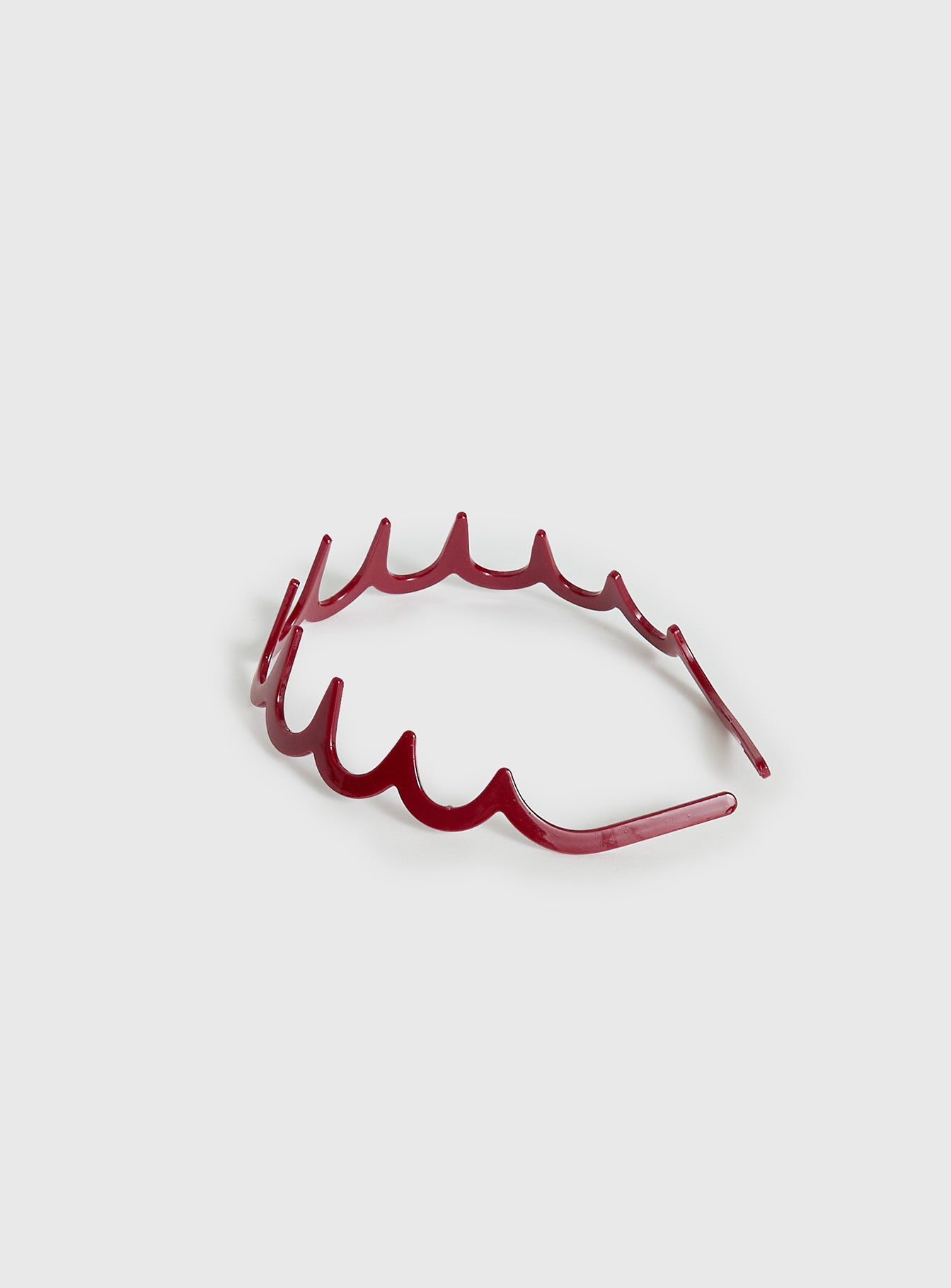 Demie Headband Burgundy - Image 2