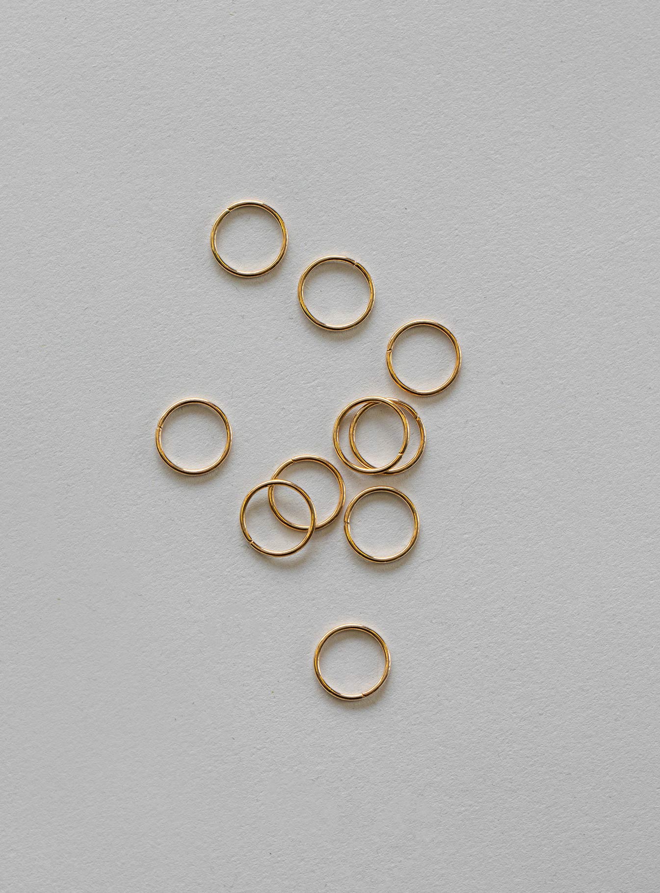 Takeover Hair Rings Gold - Image 2