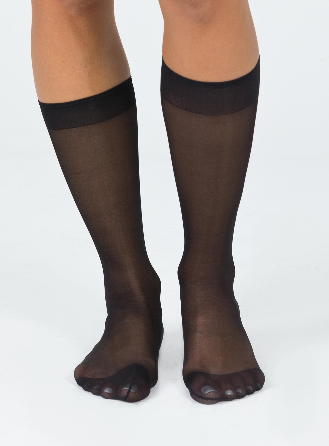 McClair Knee High Stocking Socks Black - Image 2