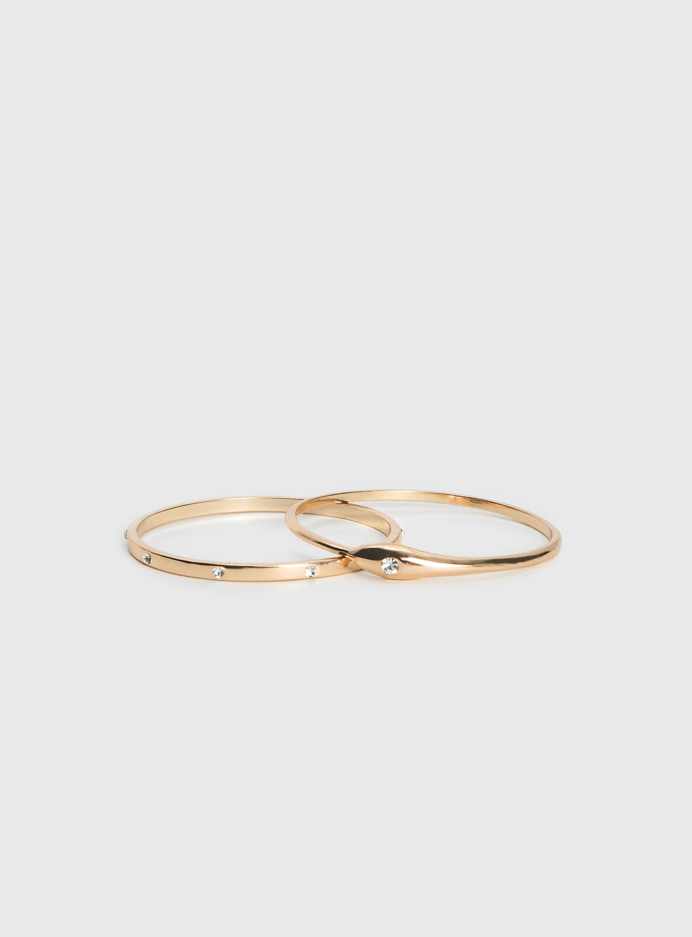 Glitter And Honey Diamante Bracelet Pack Gold - Image 2