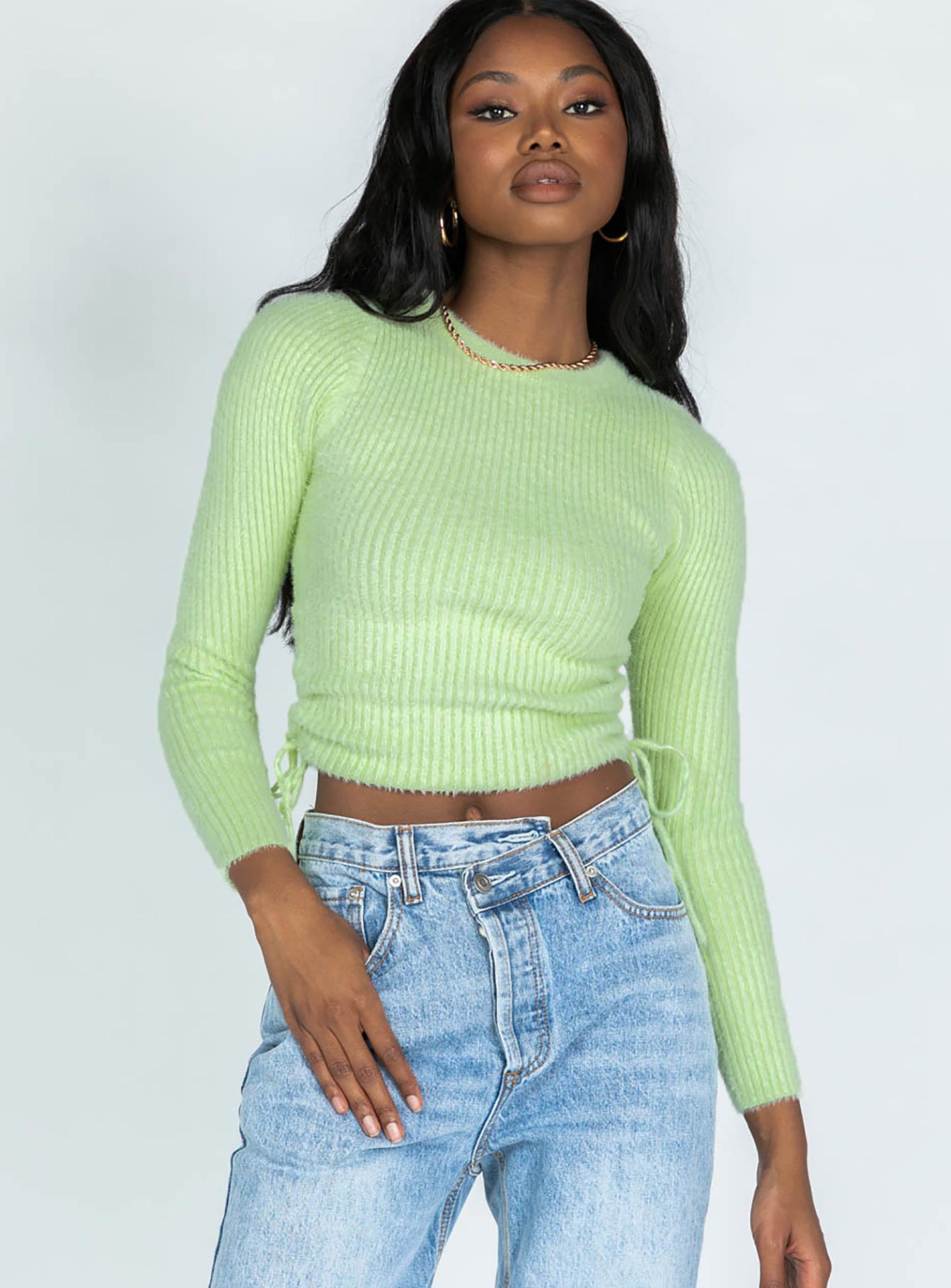 Jesica Sweater Green - Image 3