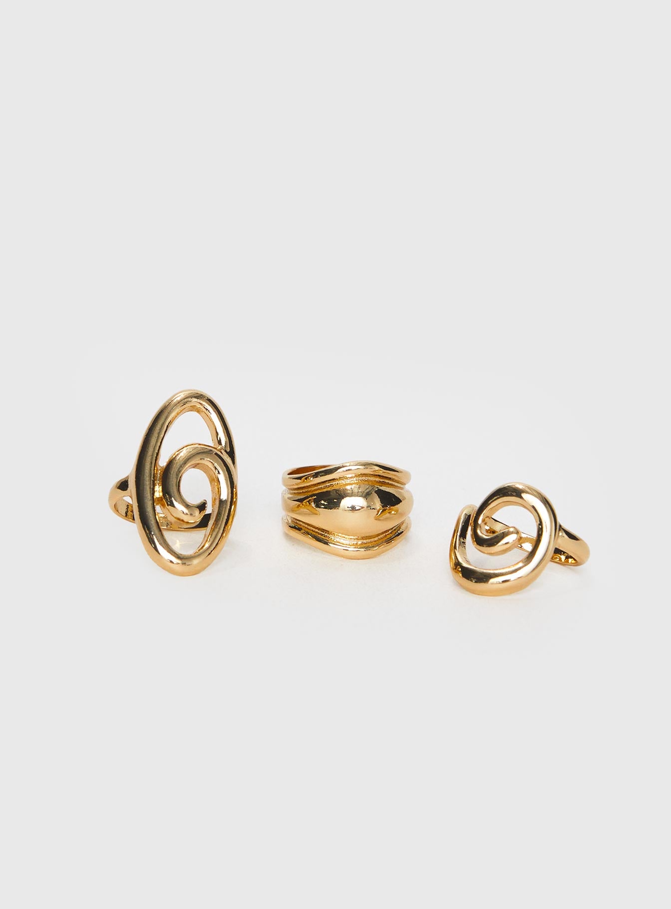 Sistine Ring Set Gold - Image 2