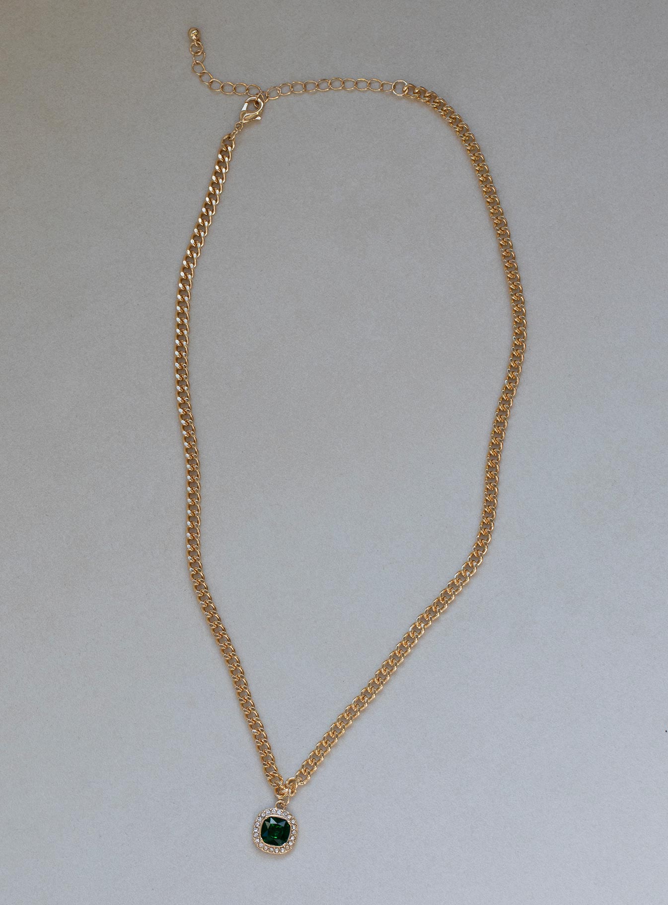 Kaye Necklace Gold / Green - Image 2