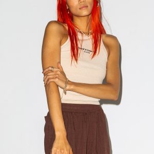 Beach House Shorts Chocolate Brown