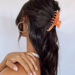 High Summer Hair Clip Orange / Pink