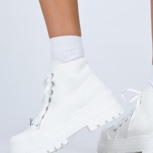 Windsor Smith Deserve Boots White