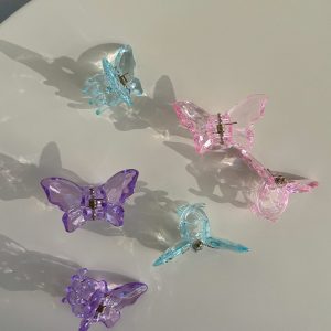 Izzy Butterfly Hair Clip Pack Multi