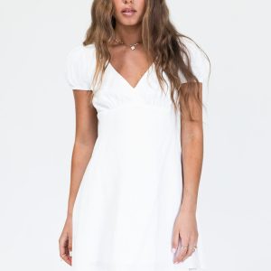 Smith Mini Dress White