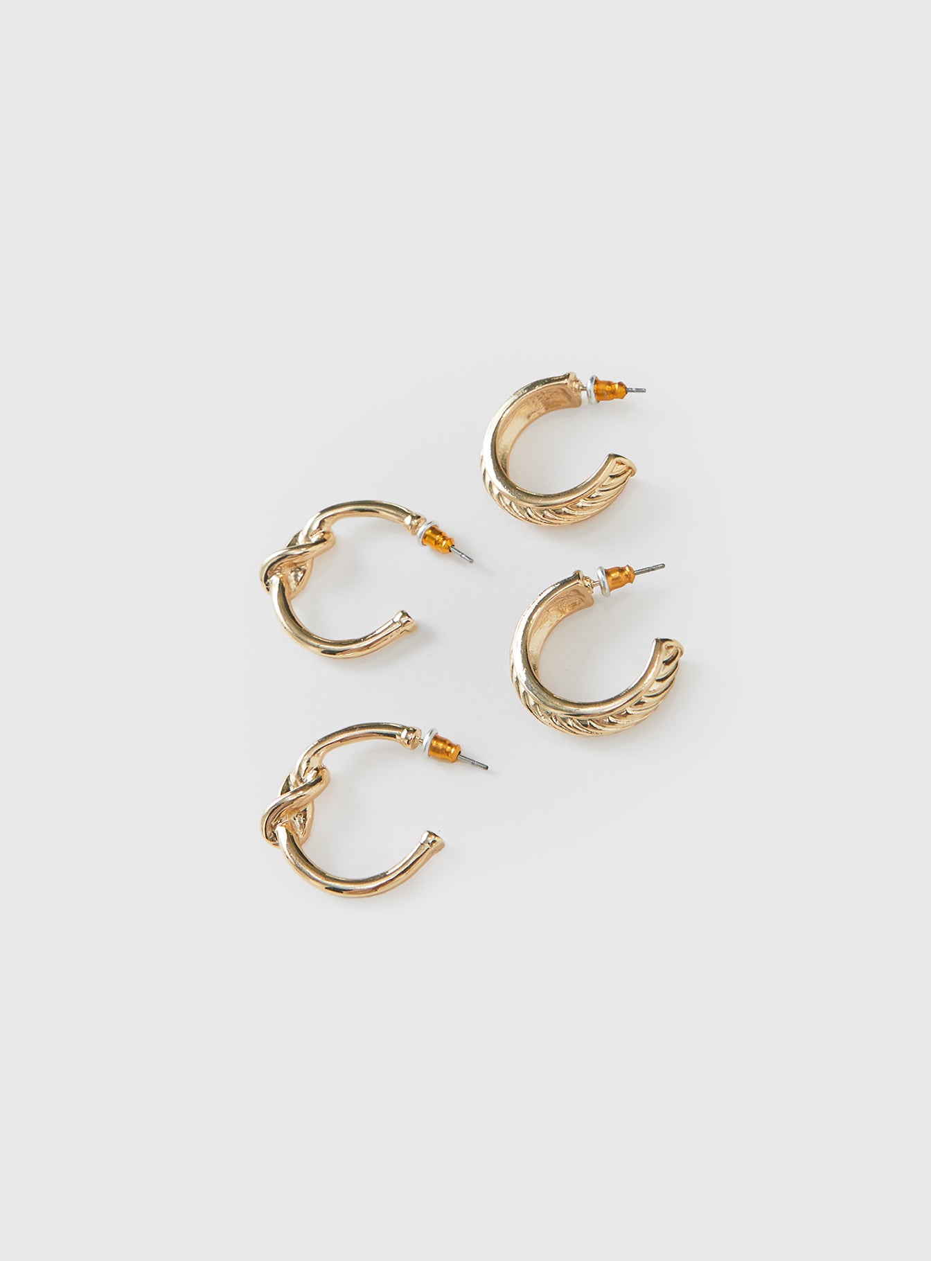 Moonshine Earring Set Gold - Image 2