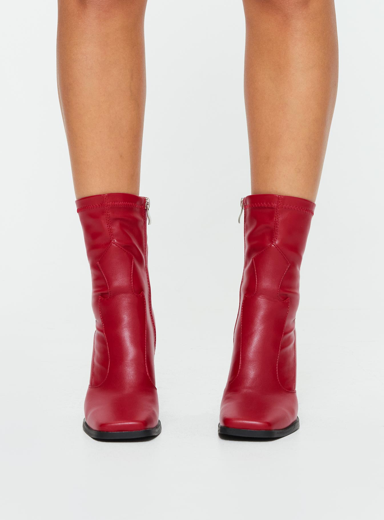 Hailee Boots Red - Image 2