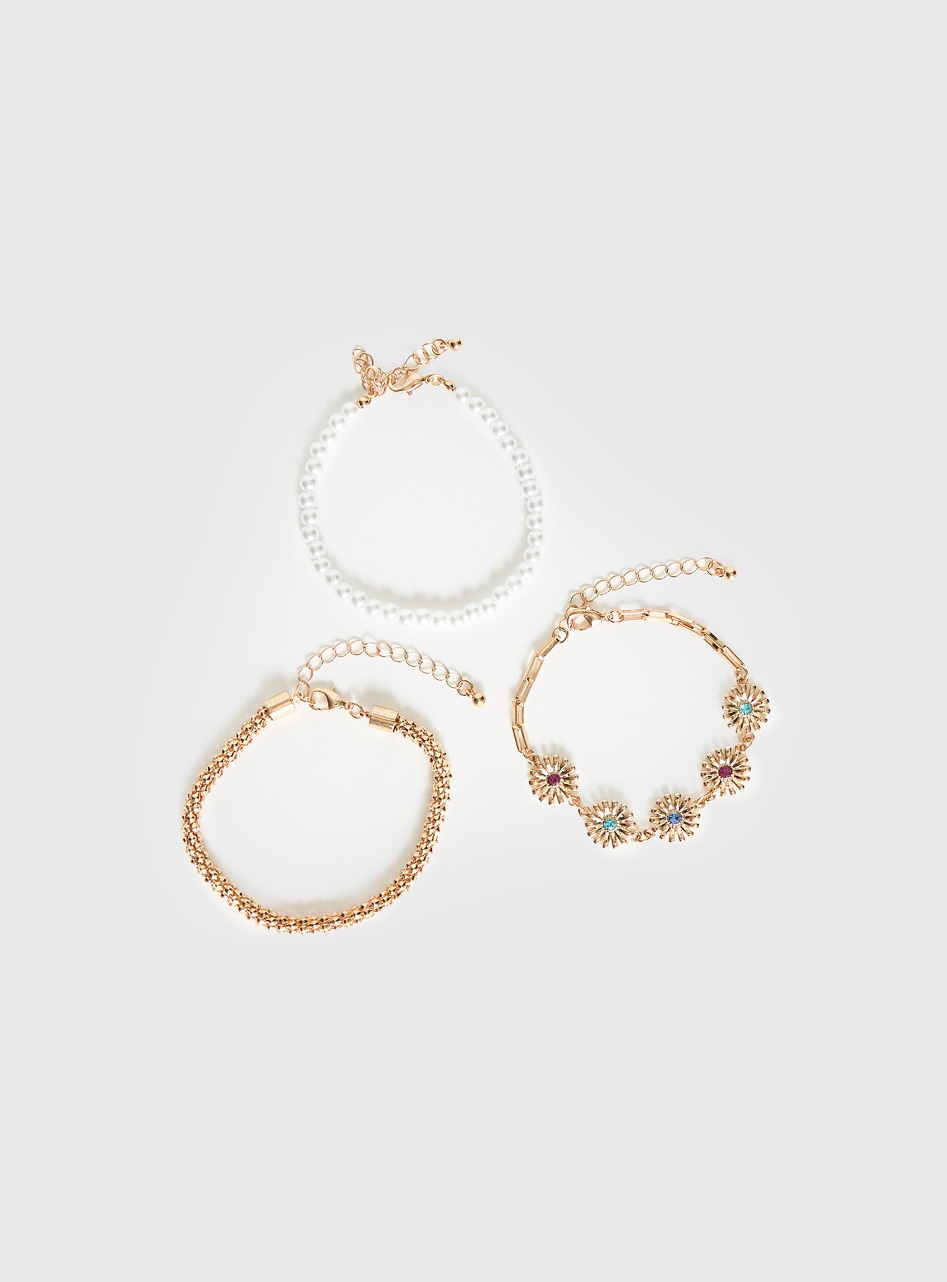 Del Rio Layered Bracelet Gold - Image 2