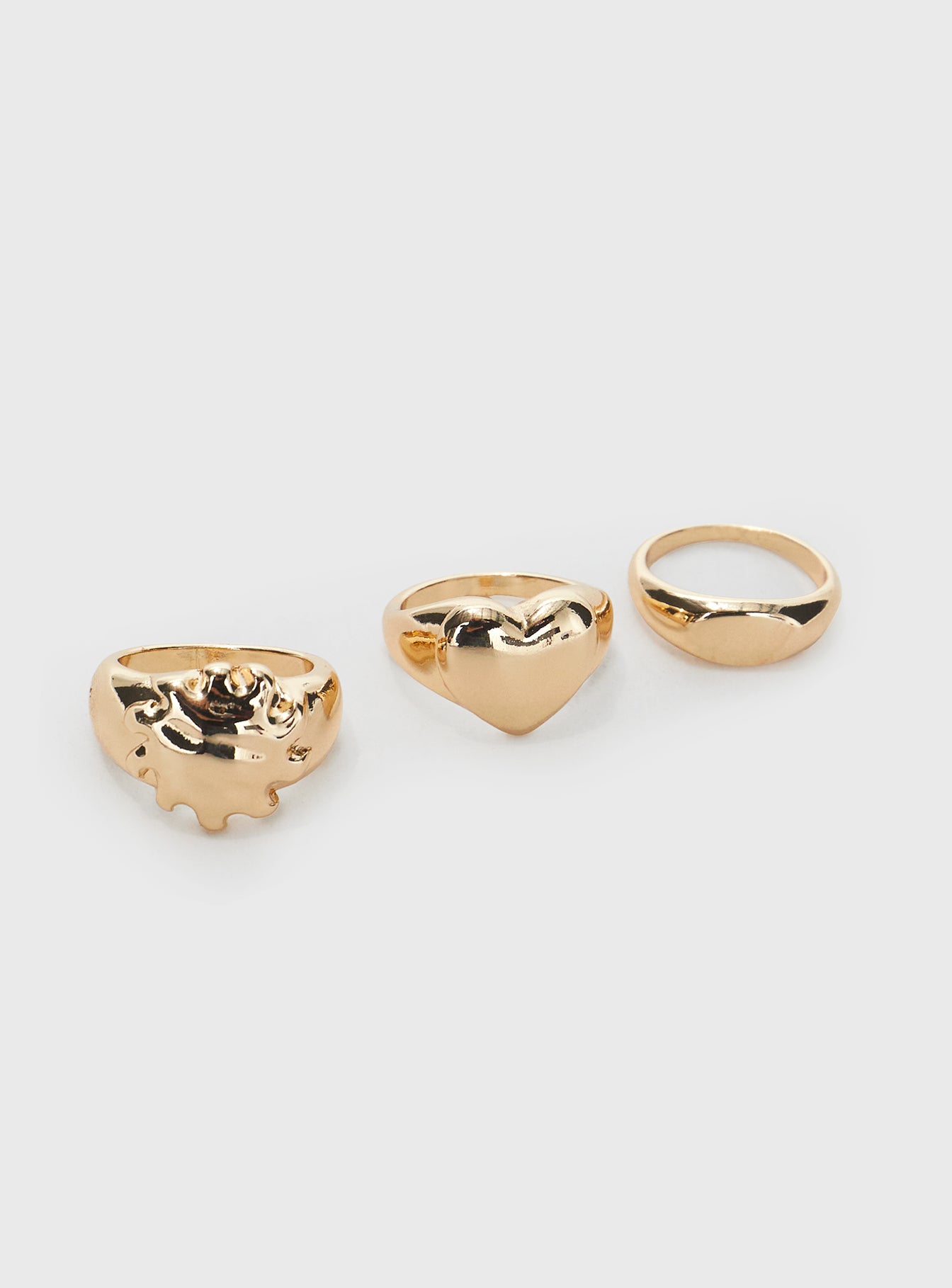 Love Coast Ring Set Gold - Image 2
