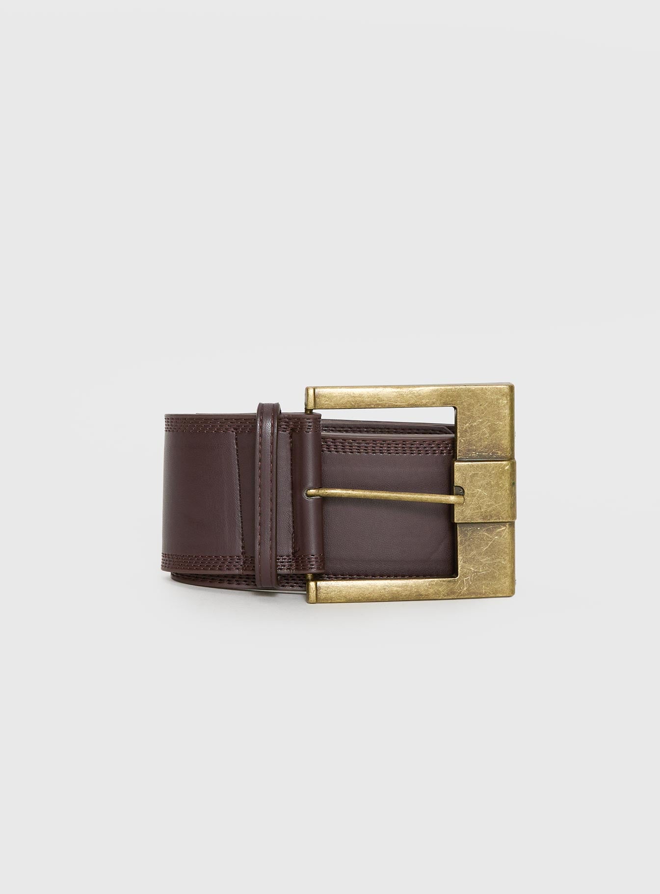Distinction Belt Brown / Gold - Image 2