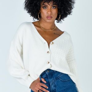 Dashiell Cardigan White
