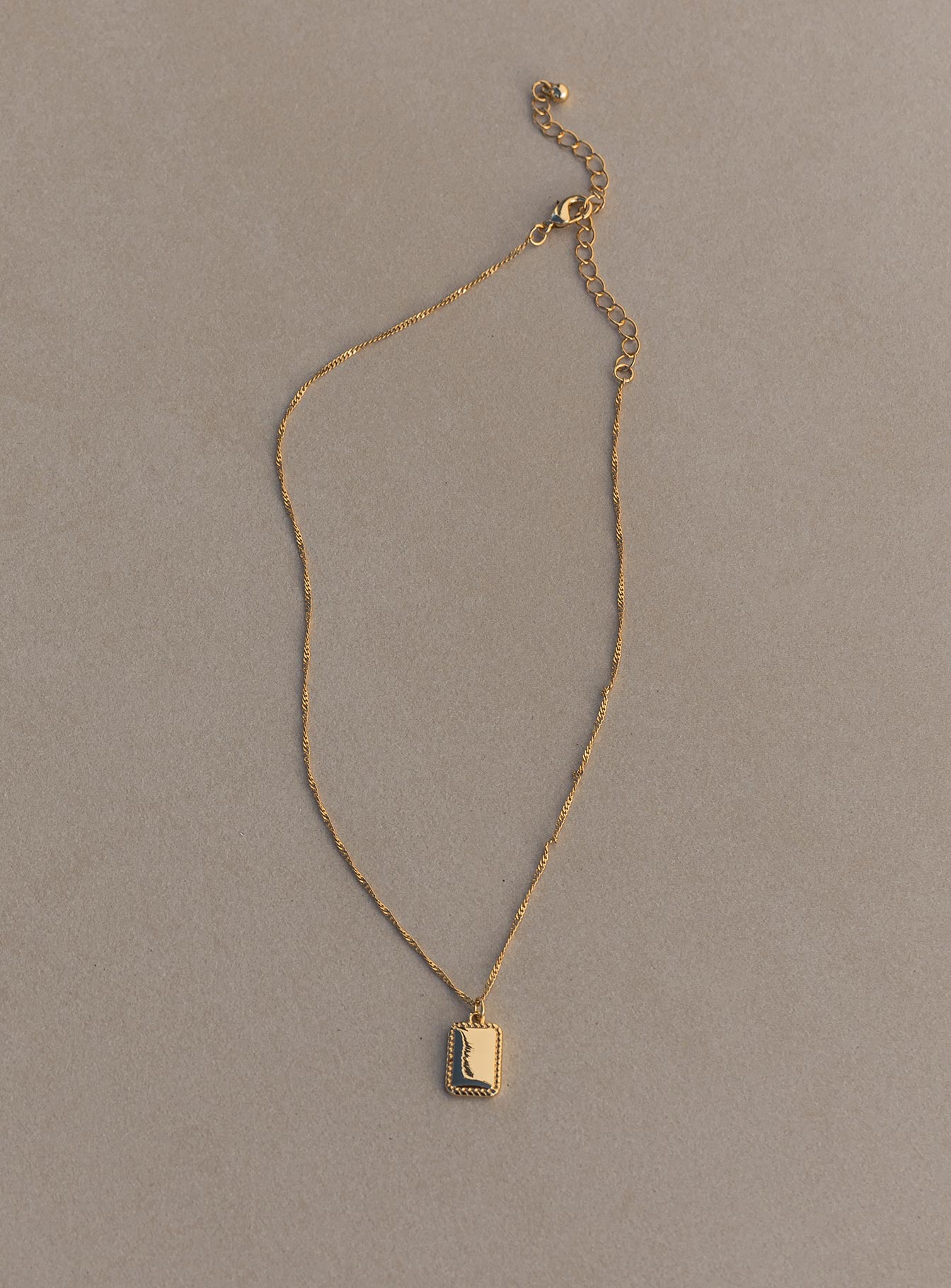 Scottson Gold Plated Pendant Necklace - Image 2