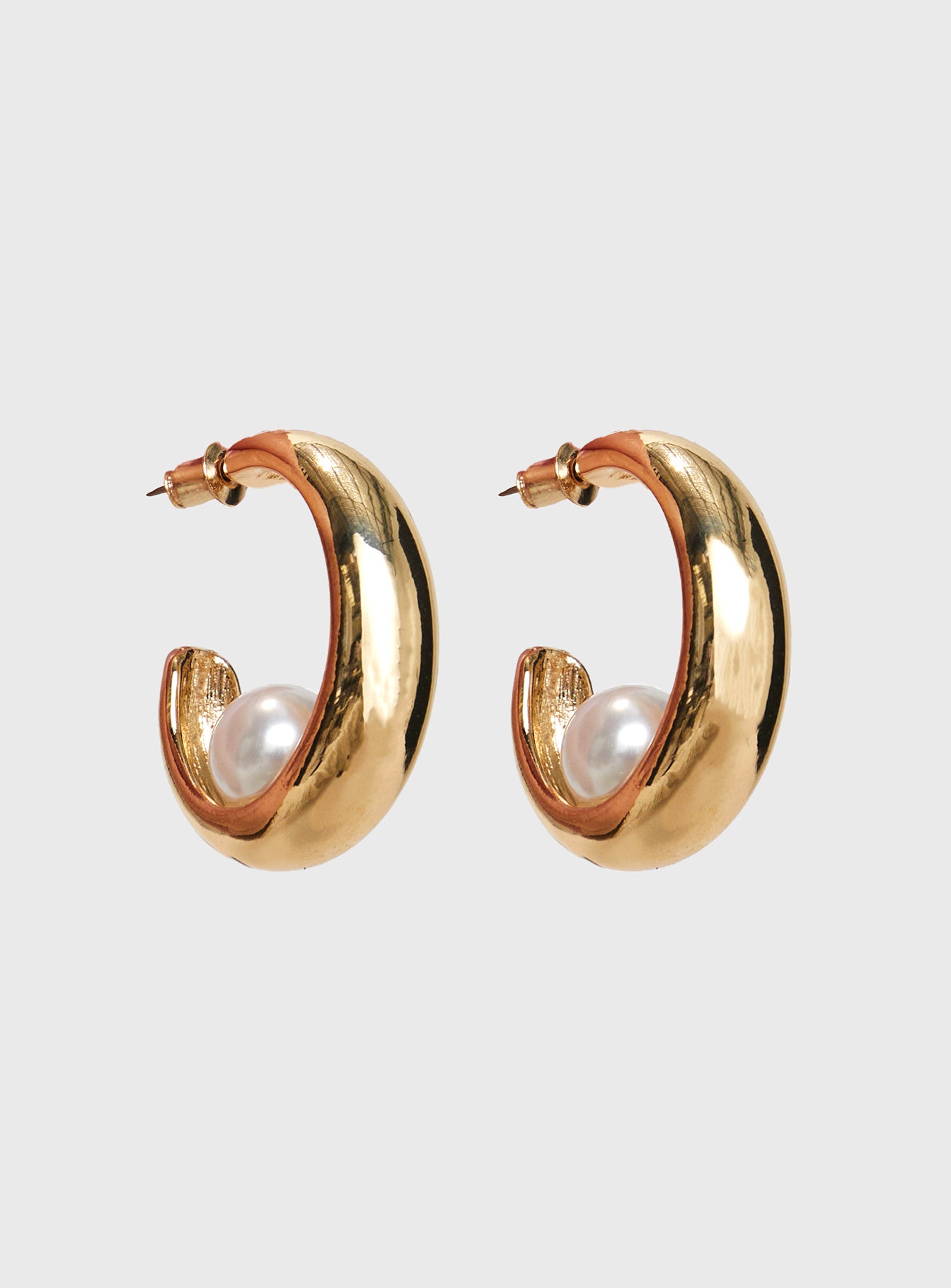 Noni Earrings Gold - Image 2