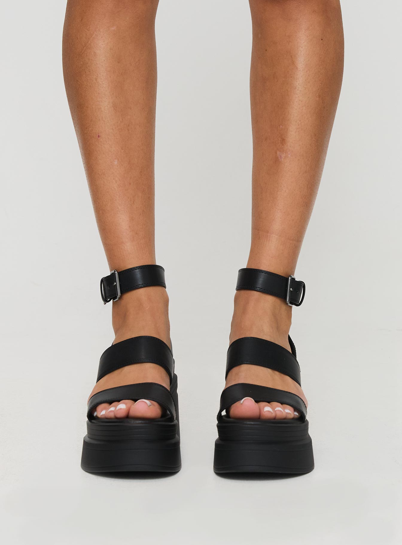 Adelle Platform Heels Black - Image 2