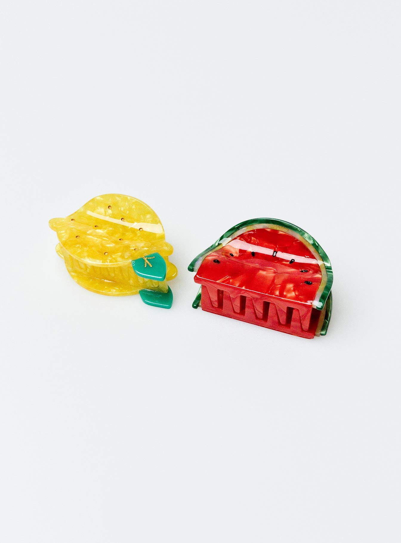 Fruity Hair Clip Pack Watermelon / Lemon - Image 2