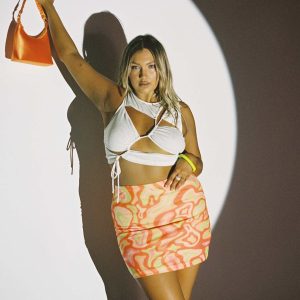 Balanced Mini Skirt Multi