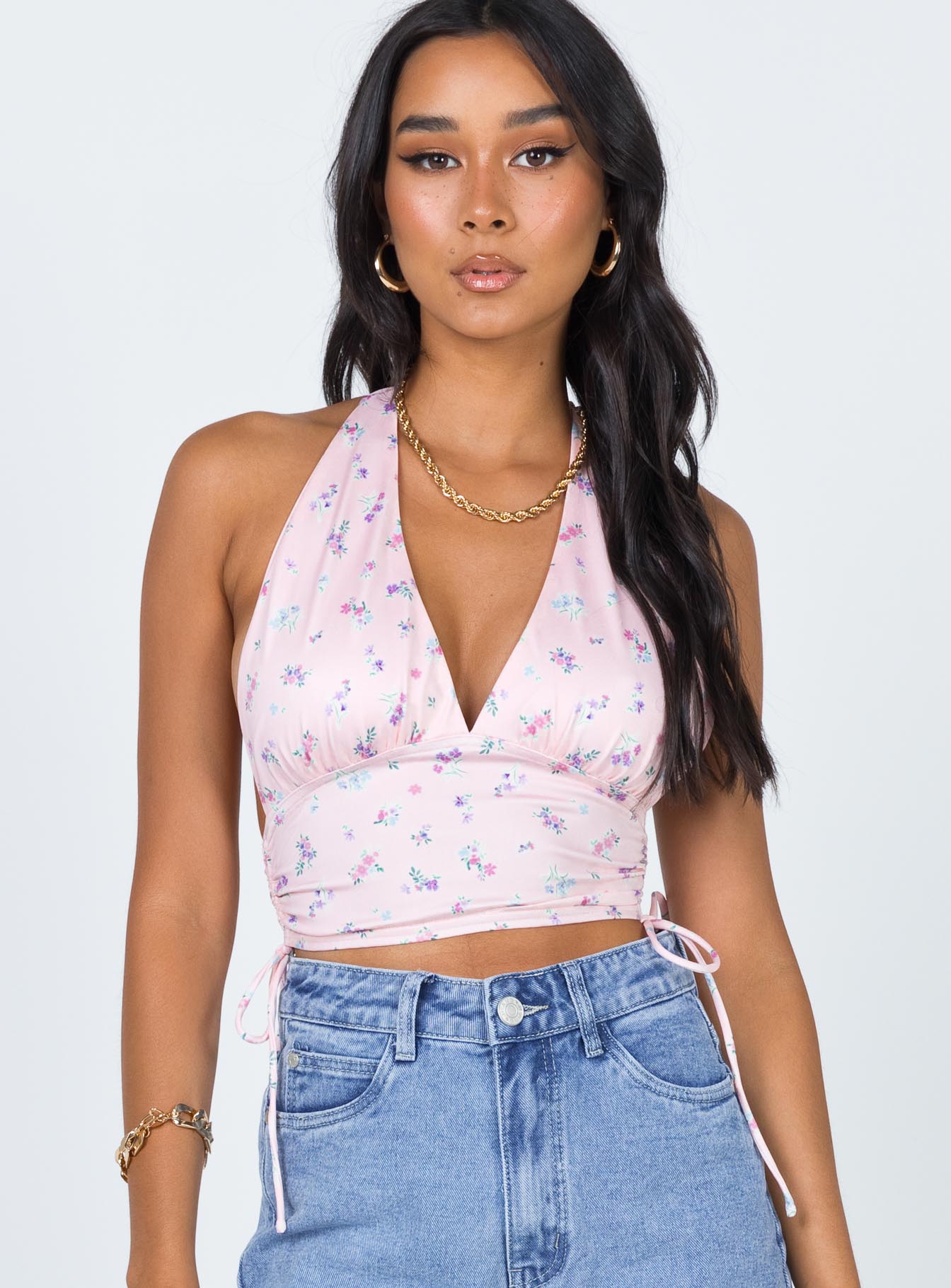 Penelope Halter Top Pink - Image 4