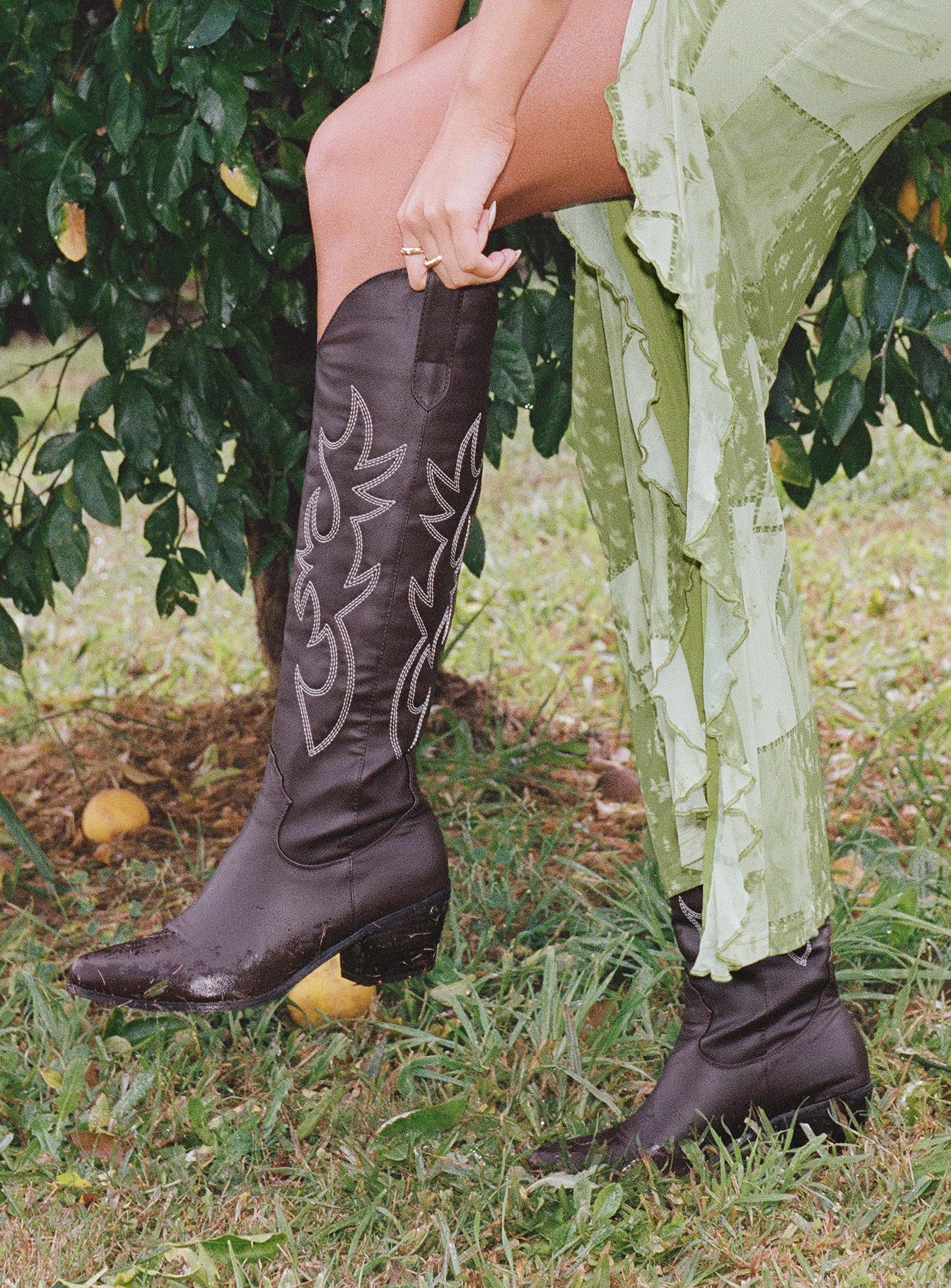 Billini Urson Boots Chocolate / White - Image 7