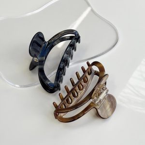 Welsh Hair Clip Pack Black / Brown