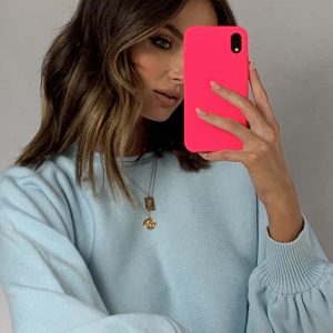 The Classic iPhone Case Neon Pink