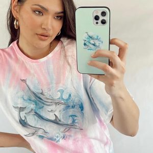 Dolphin Love iPhone Case