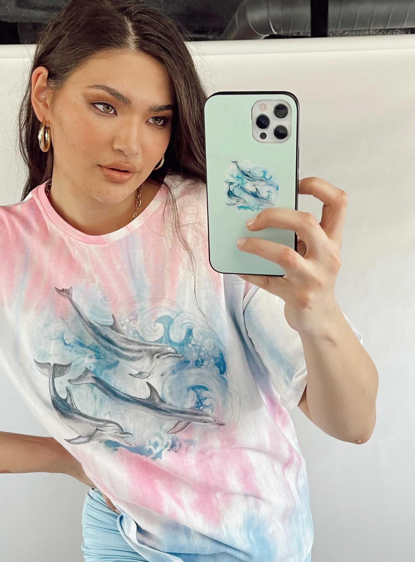 Dolphin Love iPhone Case