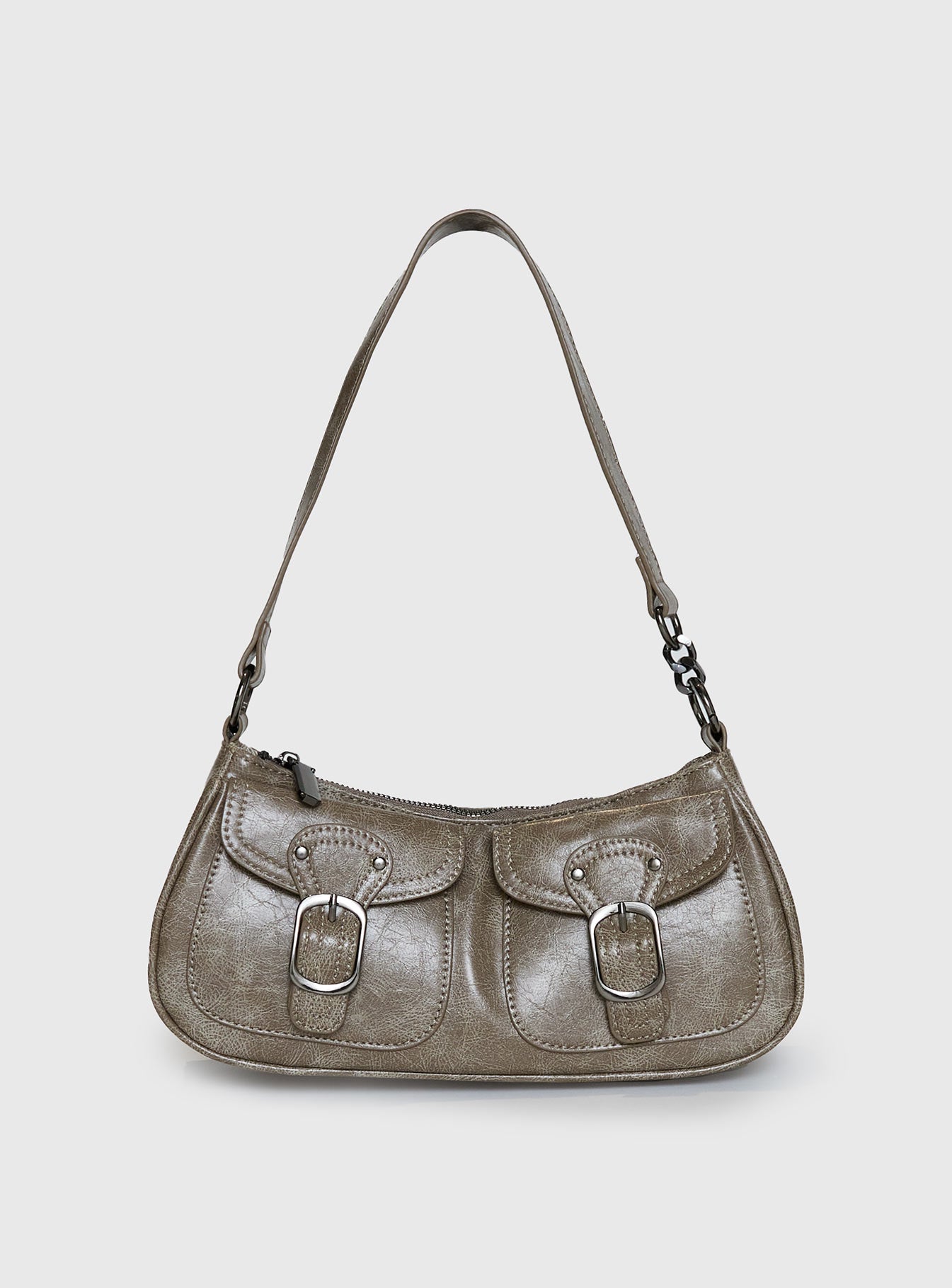 Jayalen Shoulder Bag Washed Grey - Image 2