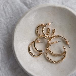 Flinders Earring Set Gold