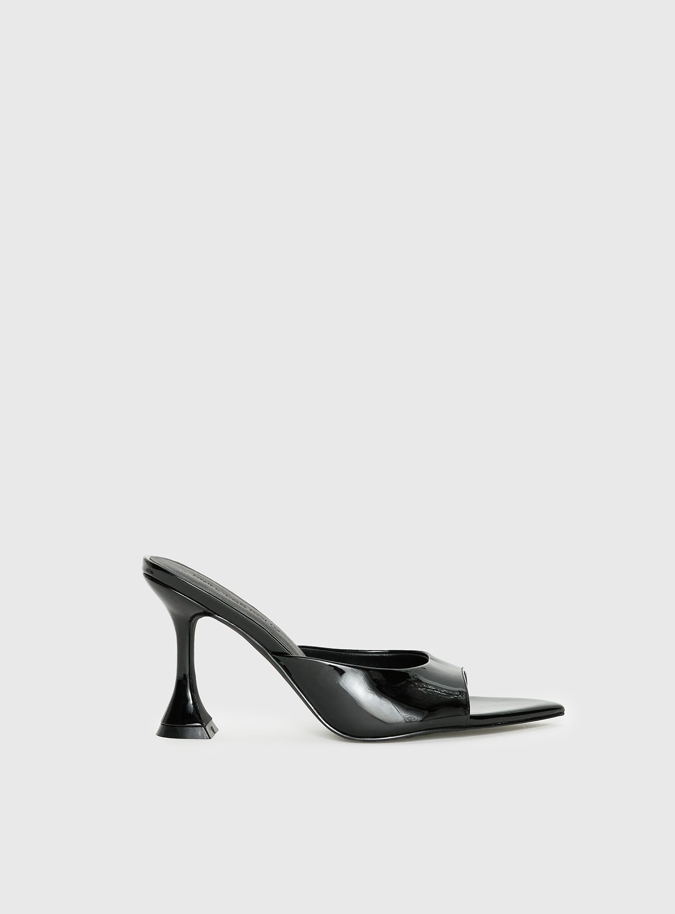 Let Love In Peep Toe Heels Black - Image 2