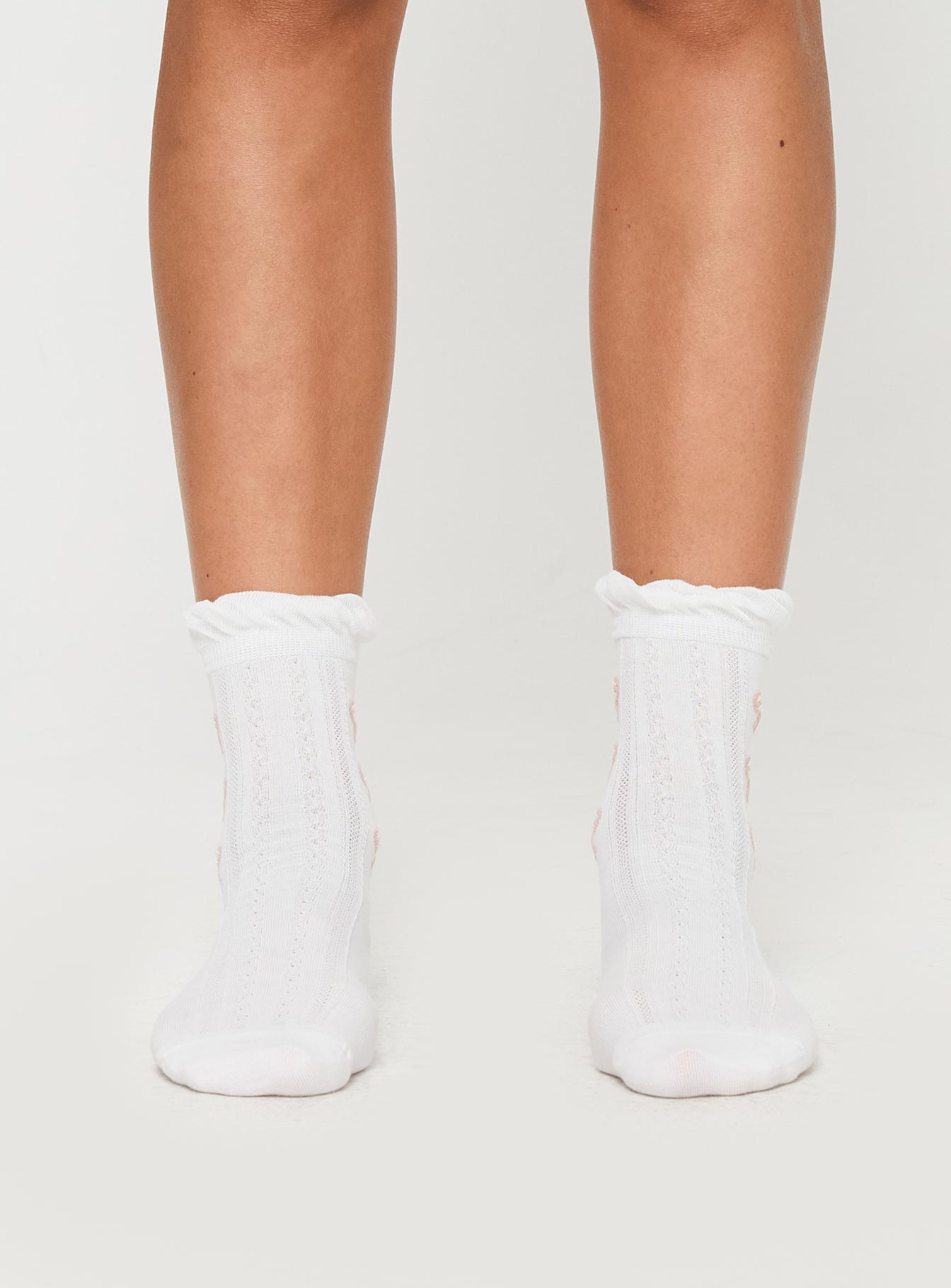 Ambrose Bow Socks White - Image 2