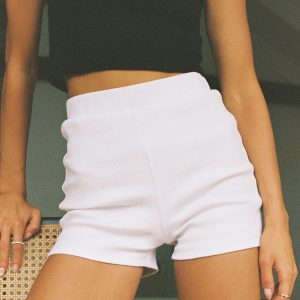 Bailey Bike Short White Petite