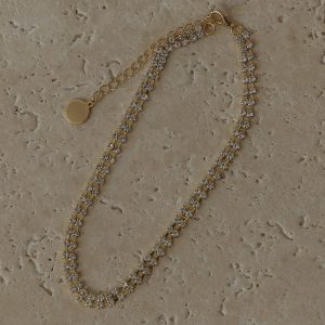 Galt Necklace Gold / Clear Eco