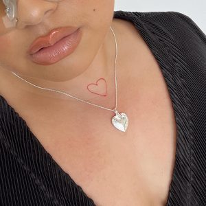 Lock It Up Necklace Silver