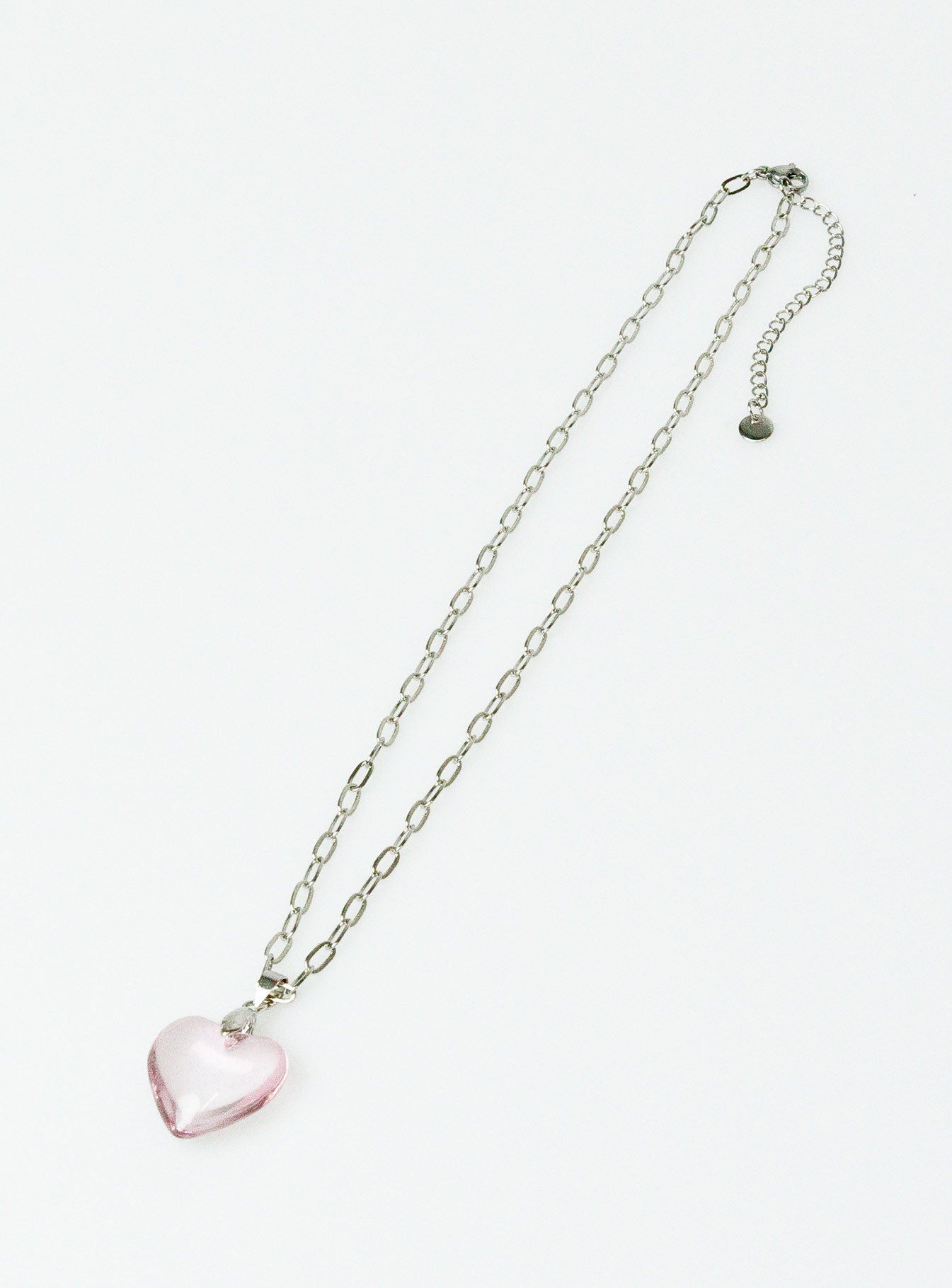 Laynie Necklace Silver / Pink - Image 2