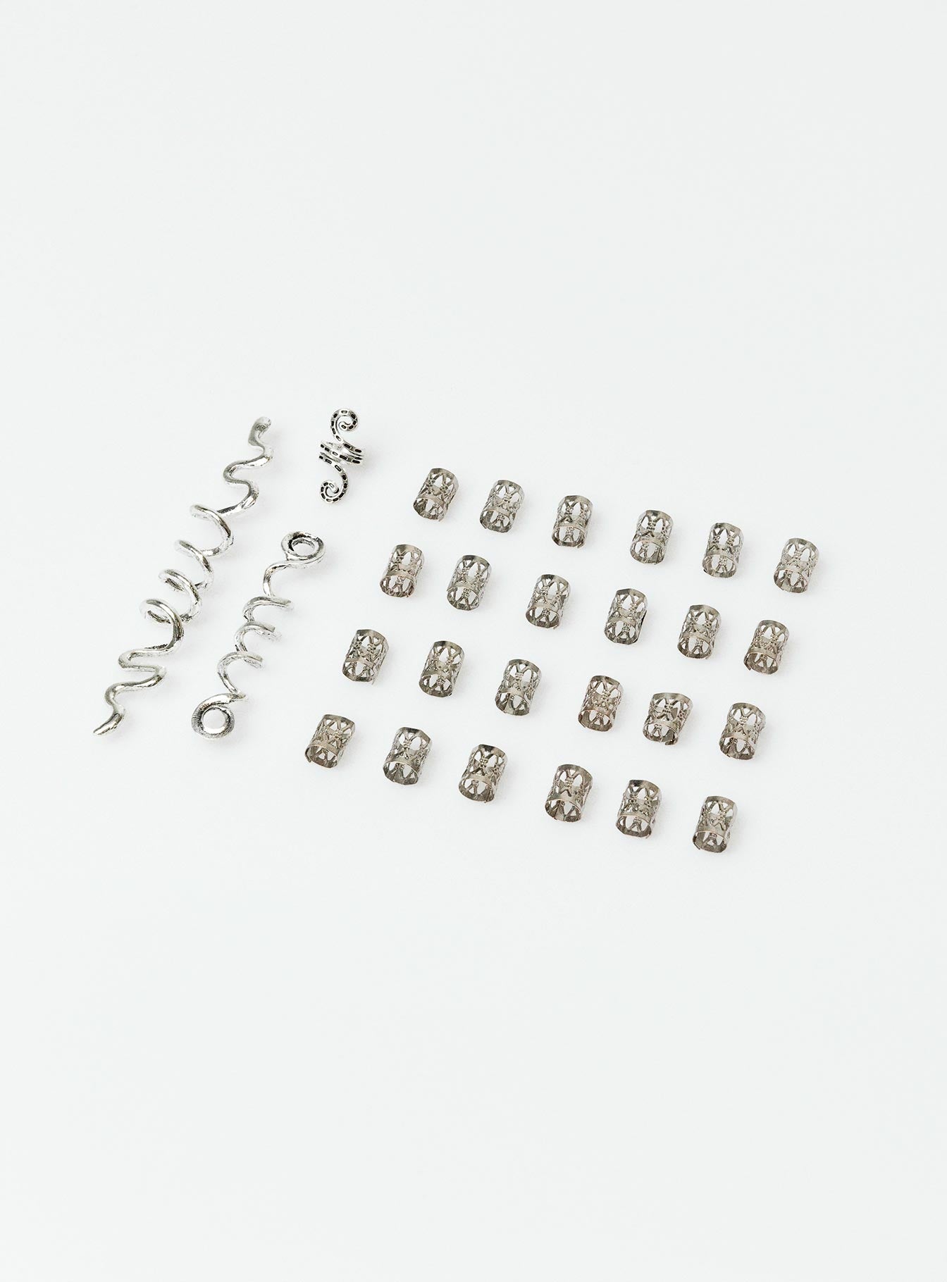 Tami Hair Rings Silver - Image 2