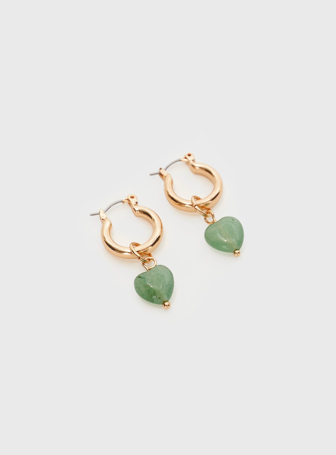 Breaking Hearts Earrings Green - Image 3