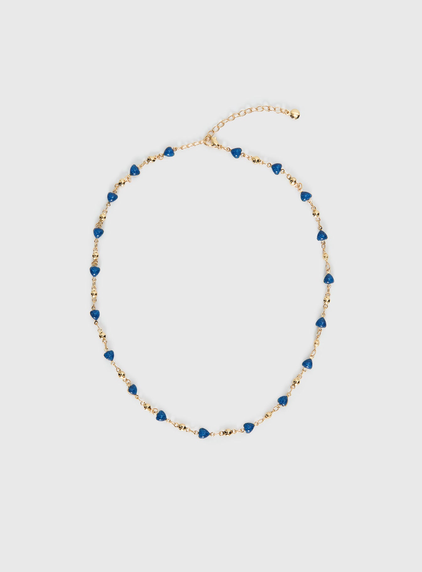 Abagail Gemstone Necklace Gold - Image 2